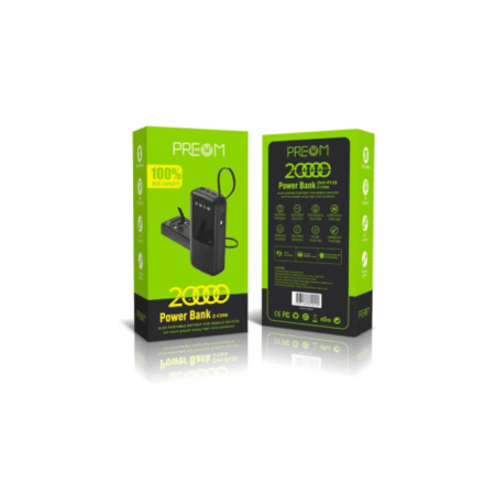 Preom Power Bank 20000-mAh