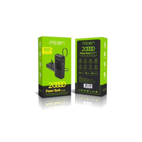 Preom Power Bank 20000-mAh