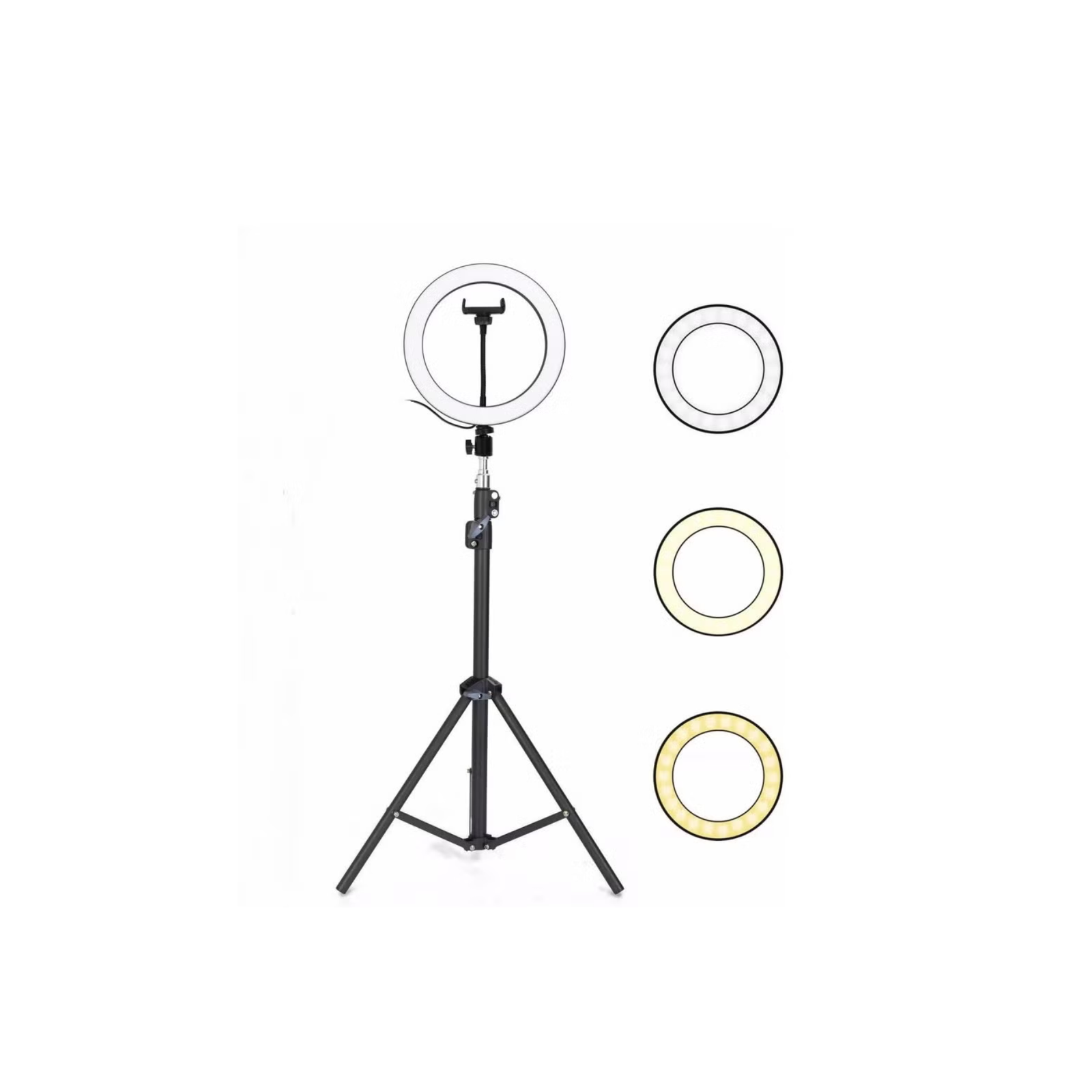 USB (Ring light (10") with Stand