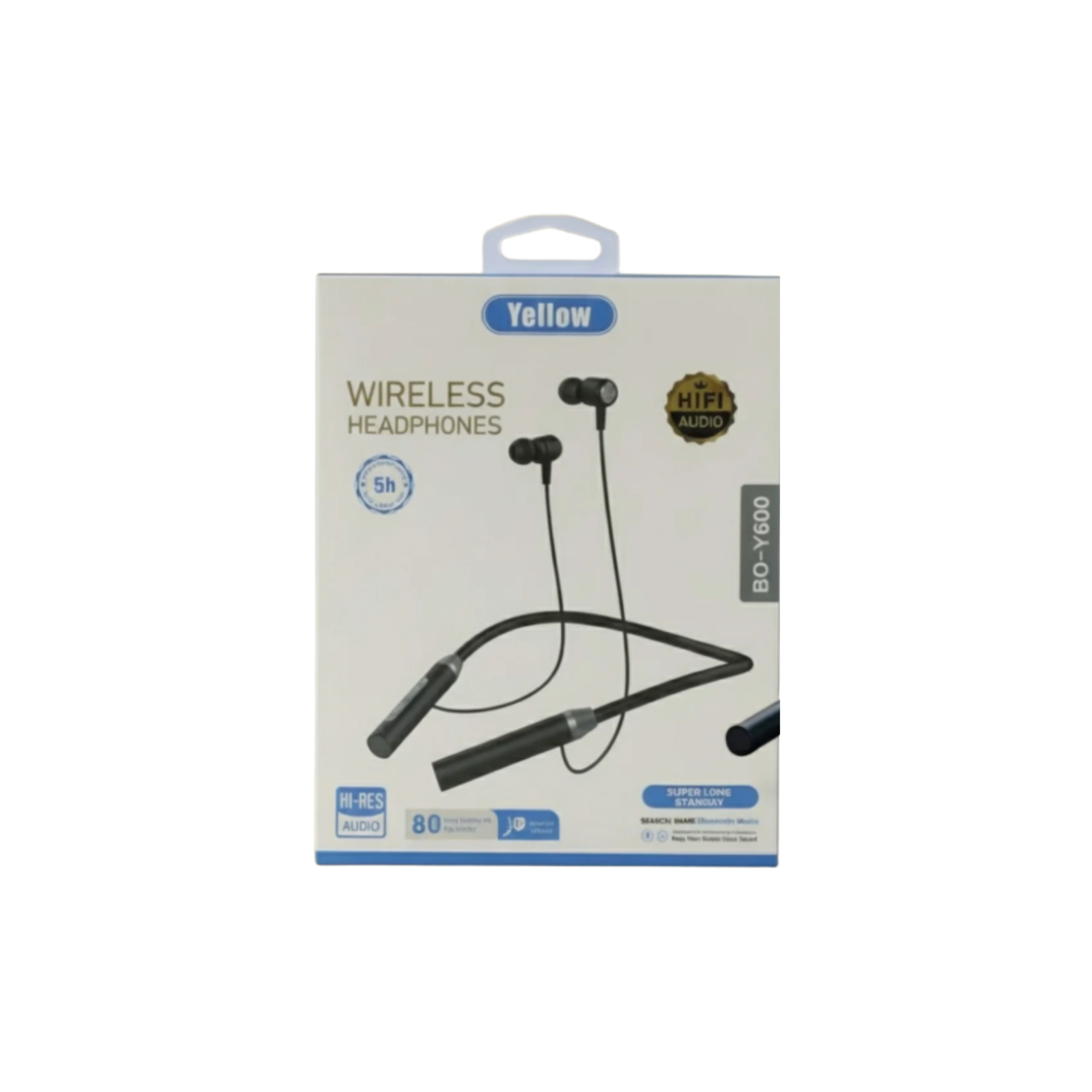 Yellow Wireless headphones BO-Y600