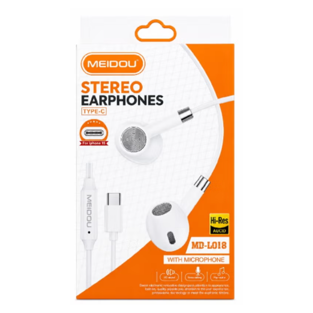 Meidou Stereo Earphones Type-c MD-L018