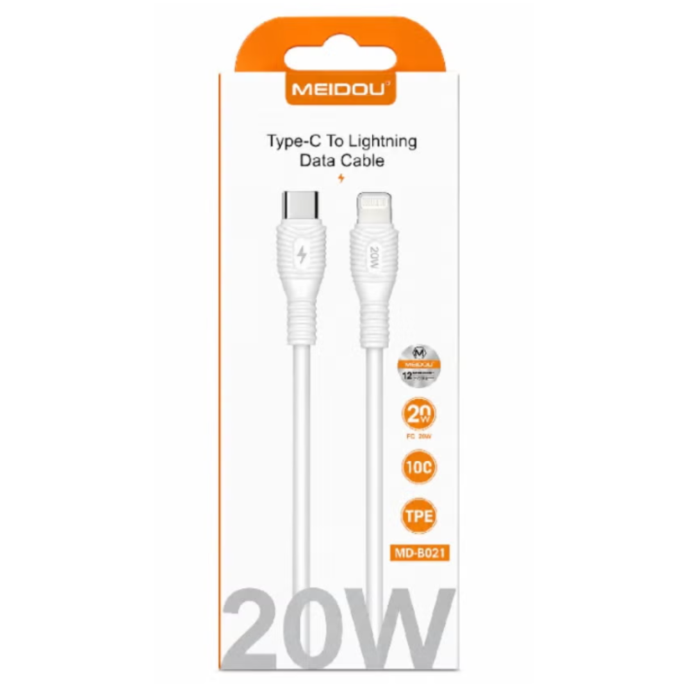 Meidou Type-C to Lighting Data Cable 20W MD-B021
