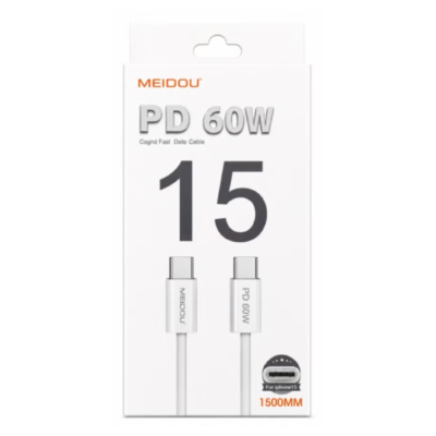 Meidou PD 60W Fast Data Cable 1500MM