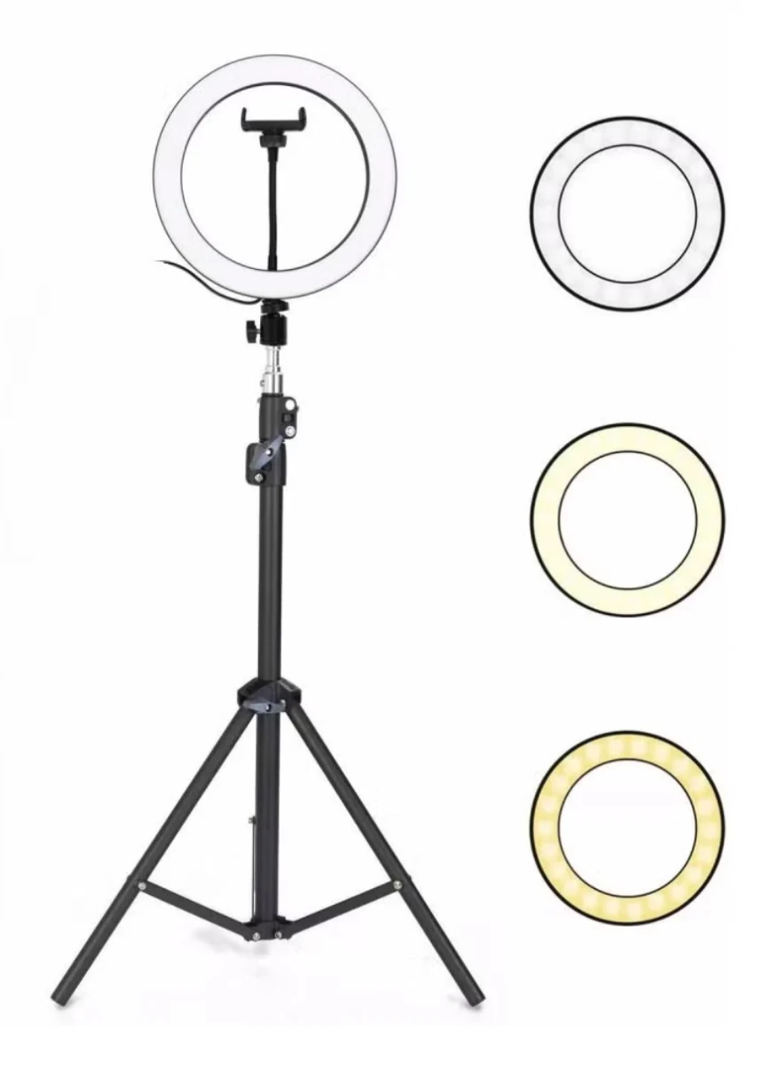 USB (Ring light (10") with Stand